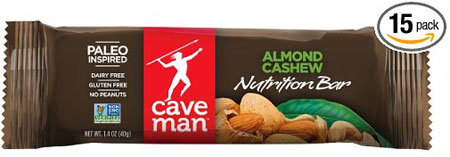 Caveman Bar, Almond Cashew Flavor