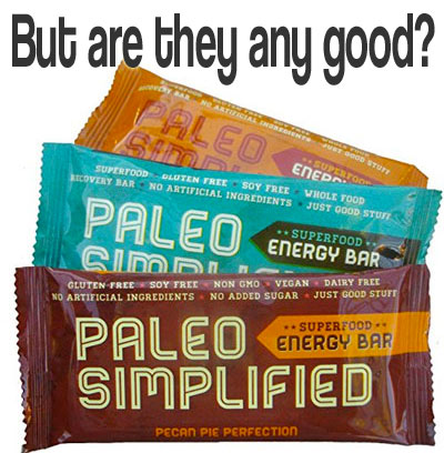 Paleo Simplified Bars
