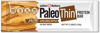 Nut-Free High Protein Paleo Thin Sunbutter Bar